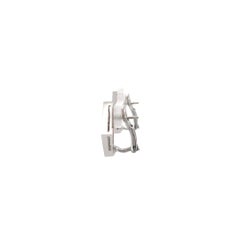 Rosetti Square Diamonds Earrings 18K White Gold