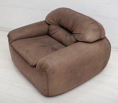 Rossi di Albizzate Modern Italian Elephant Skin Armchair, 1989