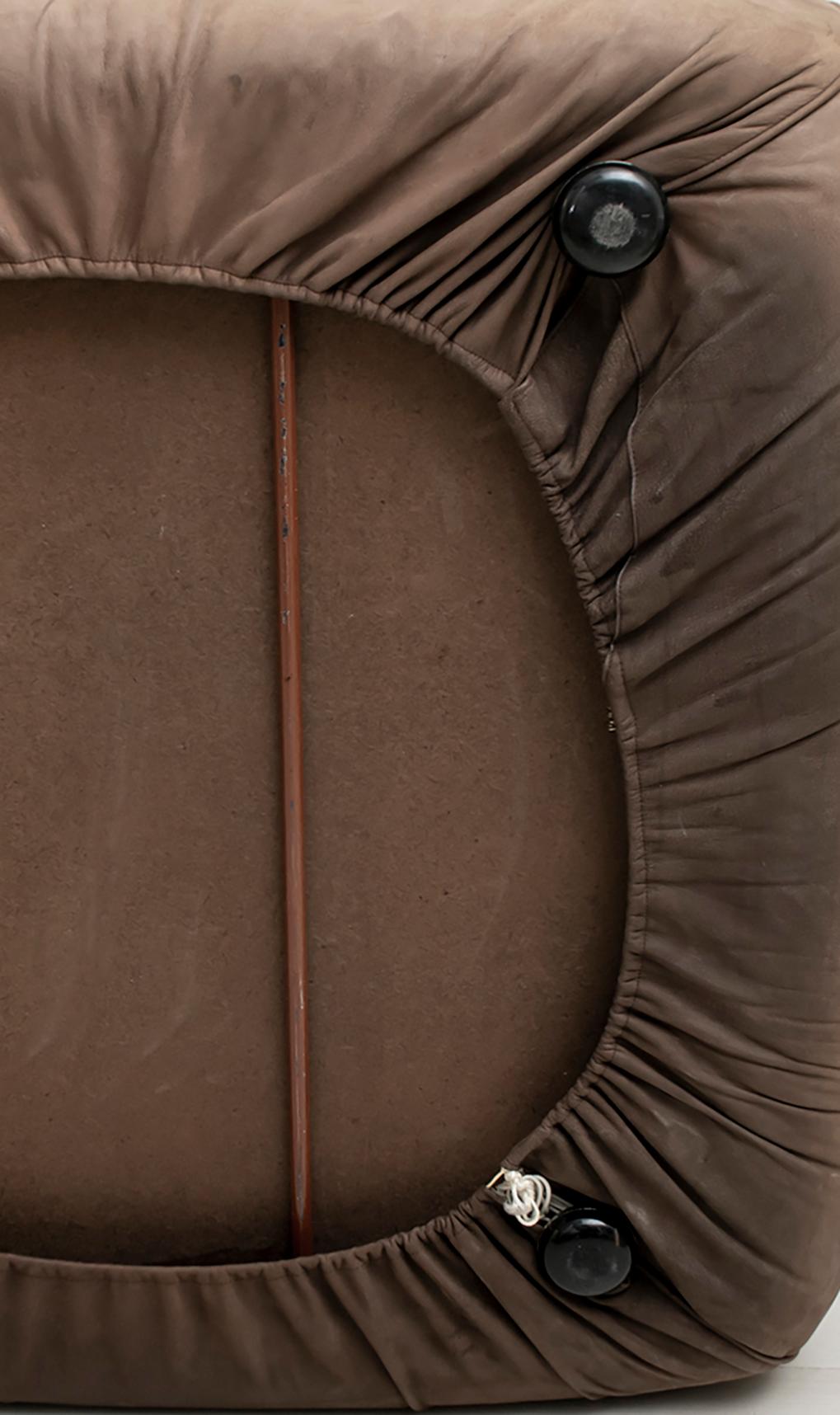 Rossi di Albizzate Modern Italian Elephant Skin Sofa, 1989 4
