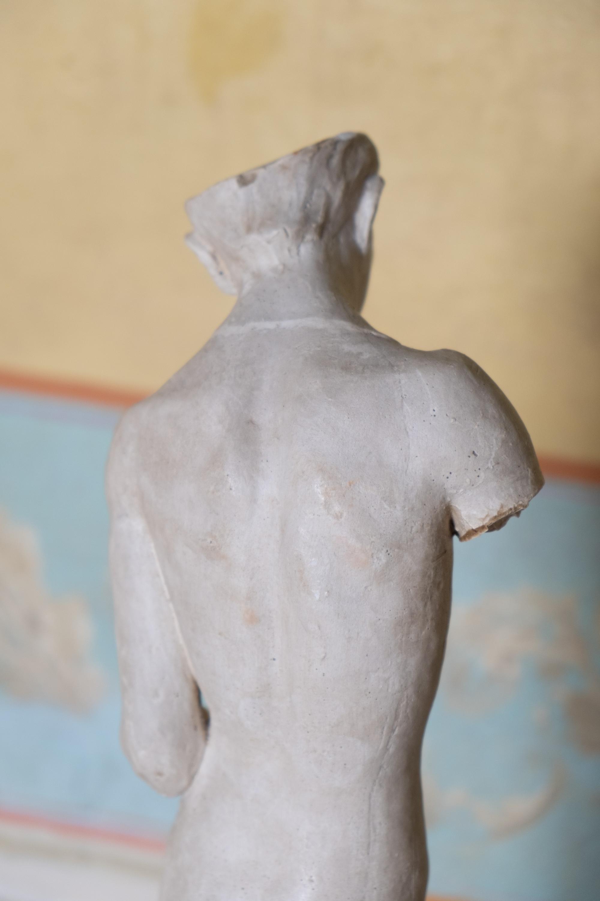 Dancing male figure, terracotta sculpture, 1930s-40s, Giorgio Rossi (1894–1981) in vendita 5