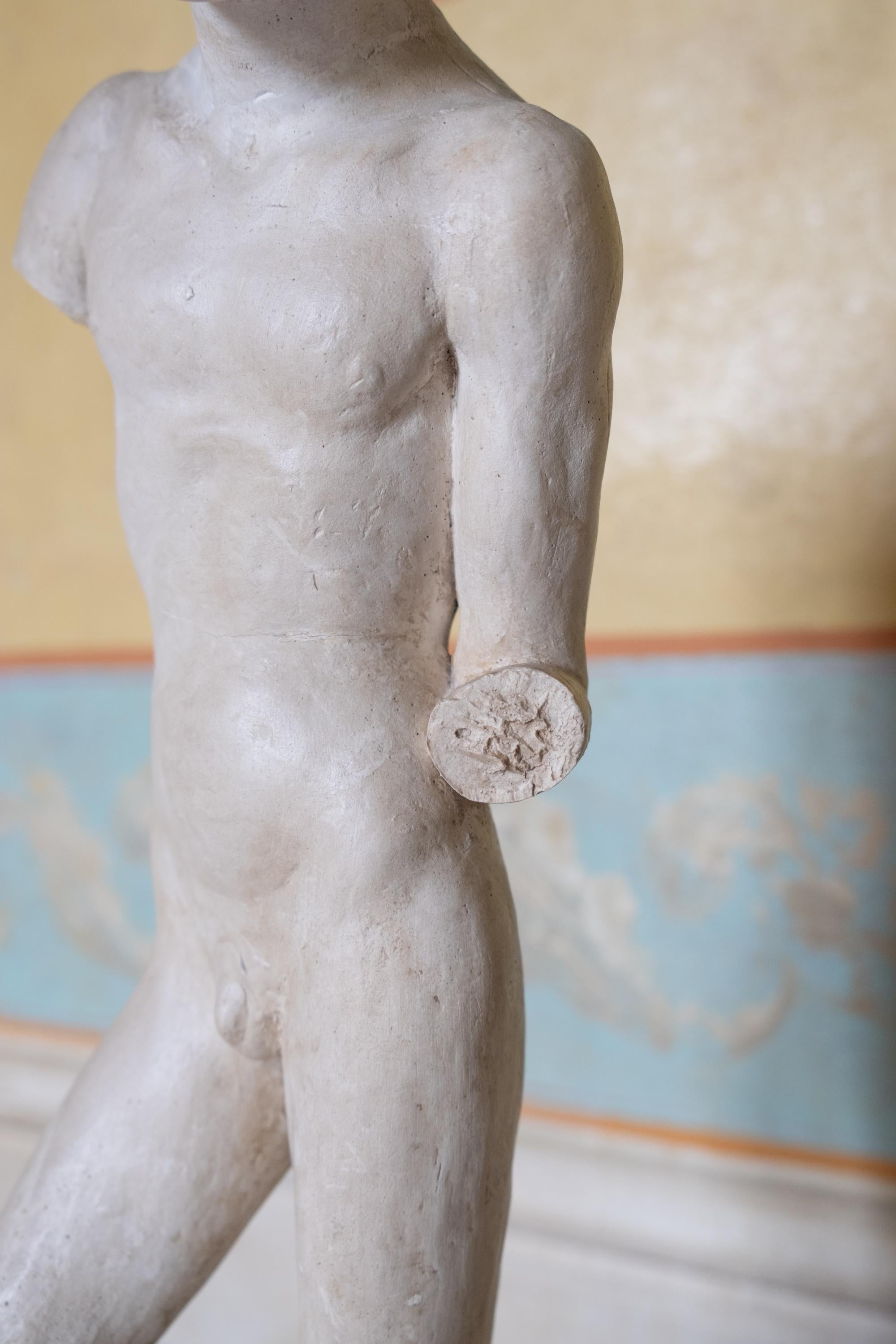 Dancing male figure, terracotta sculpture, 1930s-40s, Giorgio Rossi (1894–1981) in vendita 1