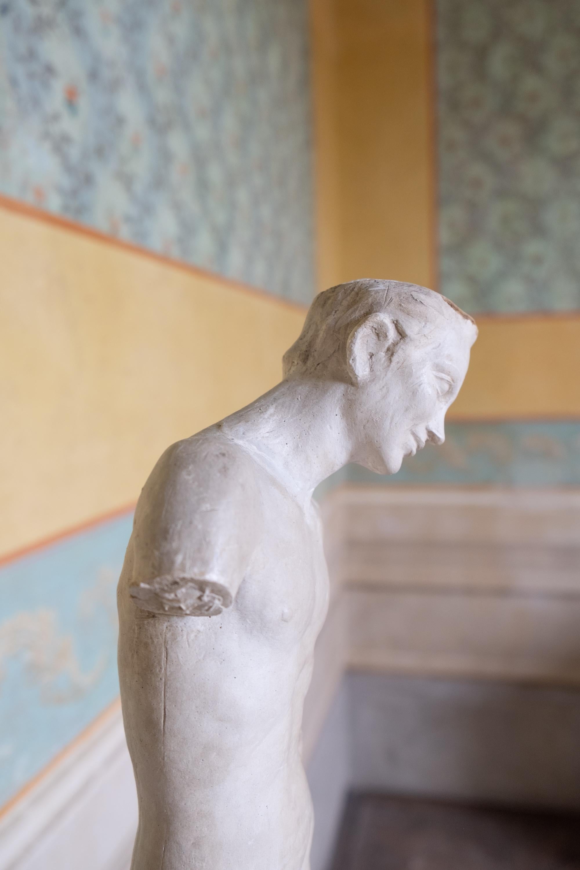 Dancing male figure, terracotta sculpture, 1930s-40s, Giorgio Rossi (1894–1981) in vendita 3