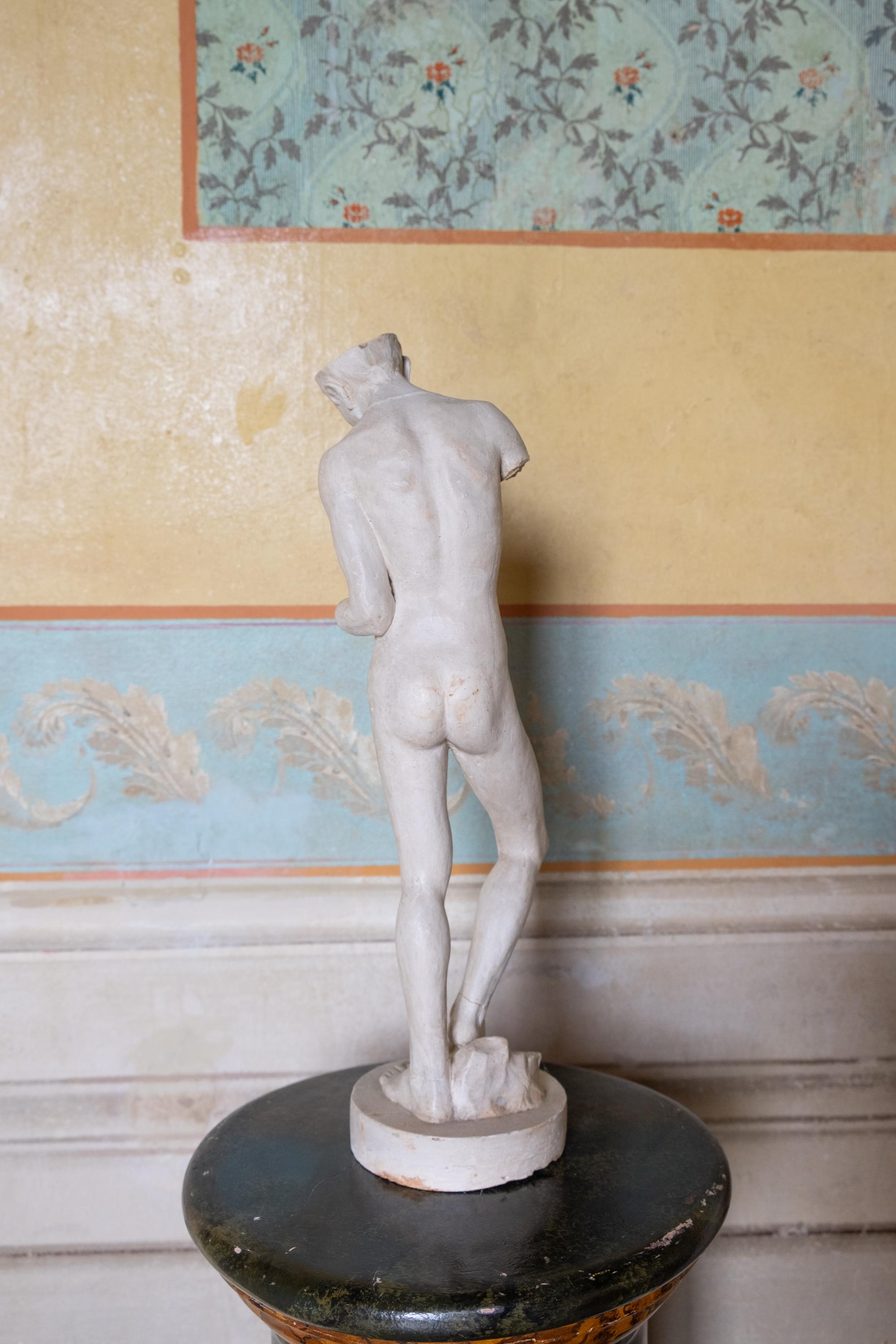 Dancing male figure, terracotta sculpture, 1930s-40s, Giorgio Rossi (1894–1981) in vendita 4