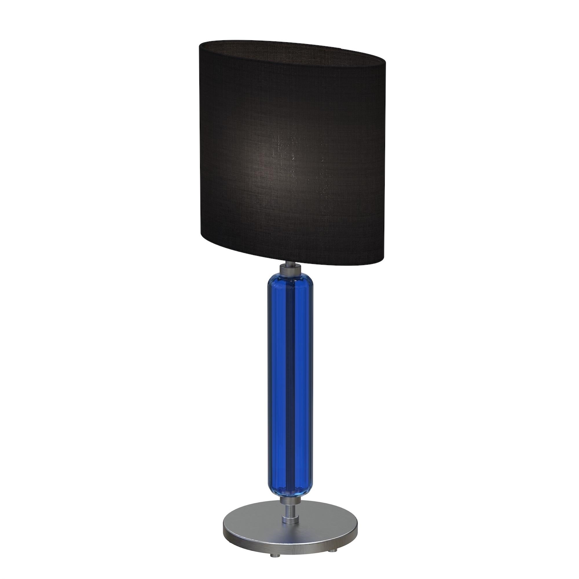 ROSSINI Handgefertigte Muranoglas Tischlampe Modernes Design im Angebot 7