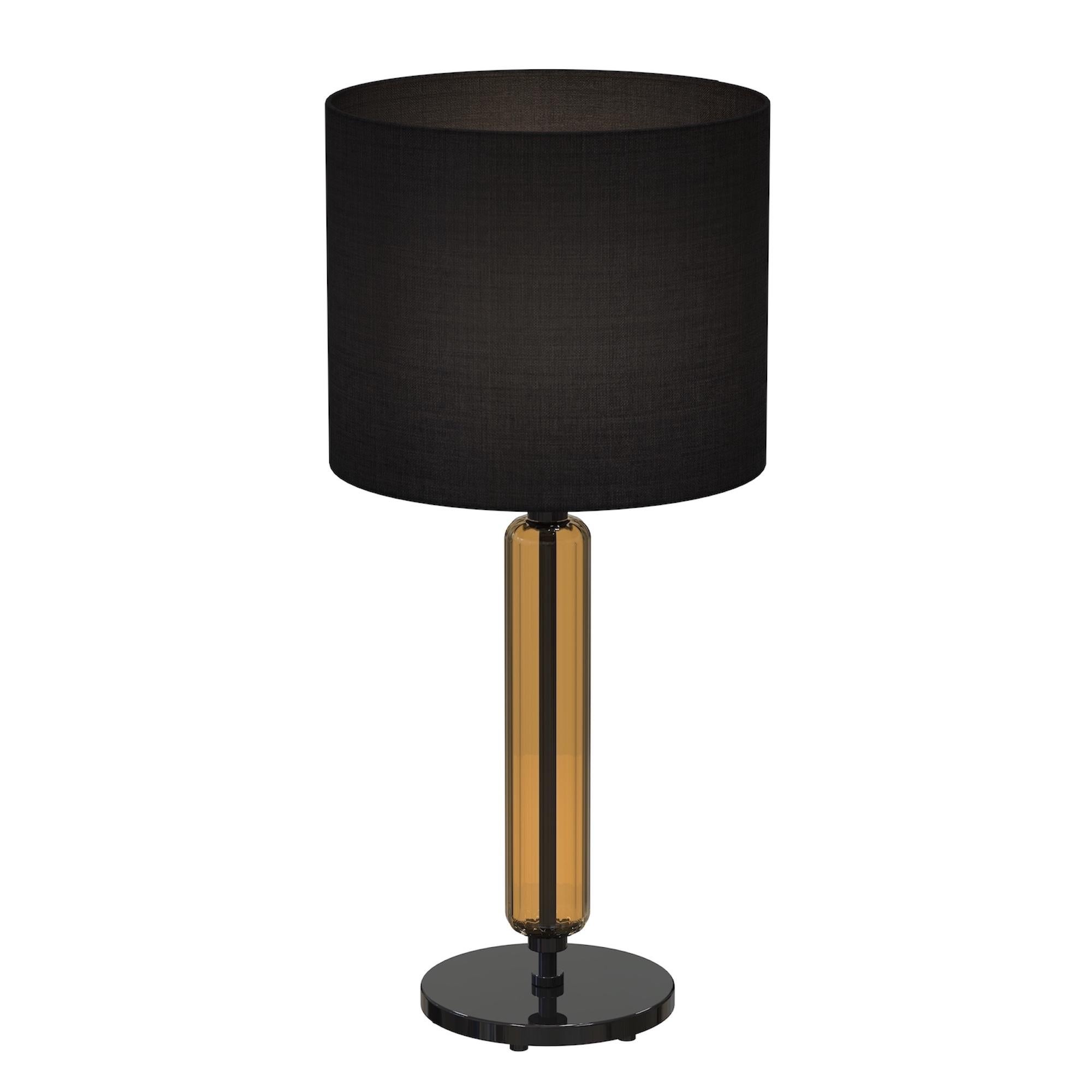 ROSSINI Handgefertigte Muranoglas Tischlampe Modernes Design im Angebot 9