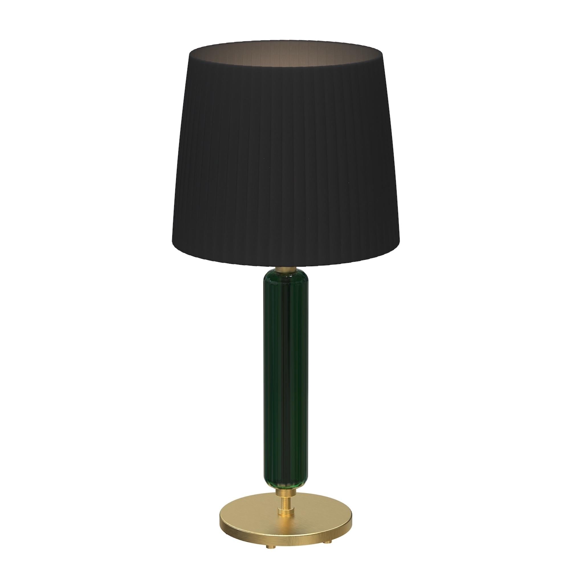 ROSSINI Handgefertigte Muranoglas Tischlampe Modernes Design im Angebot 10