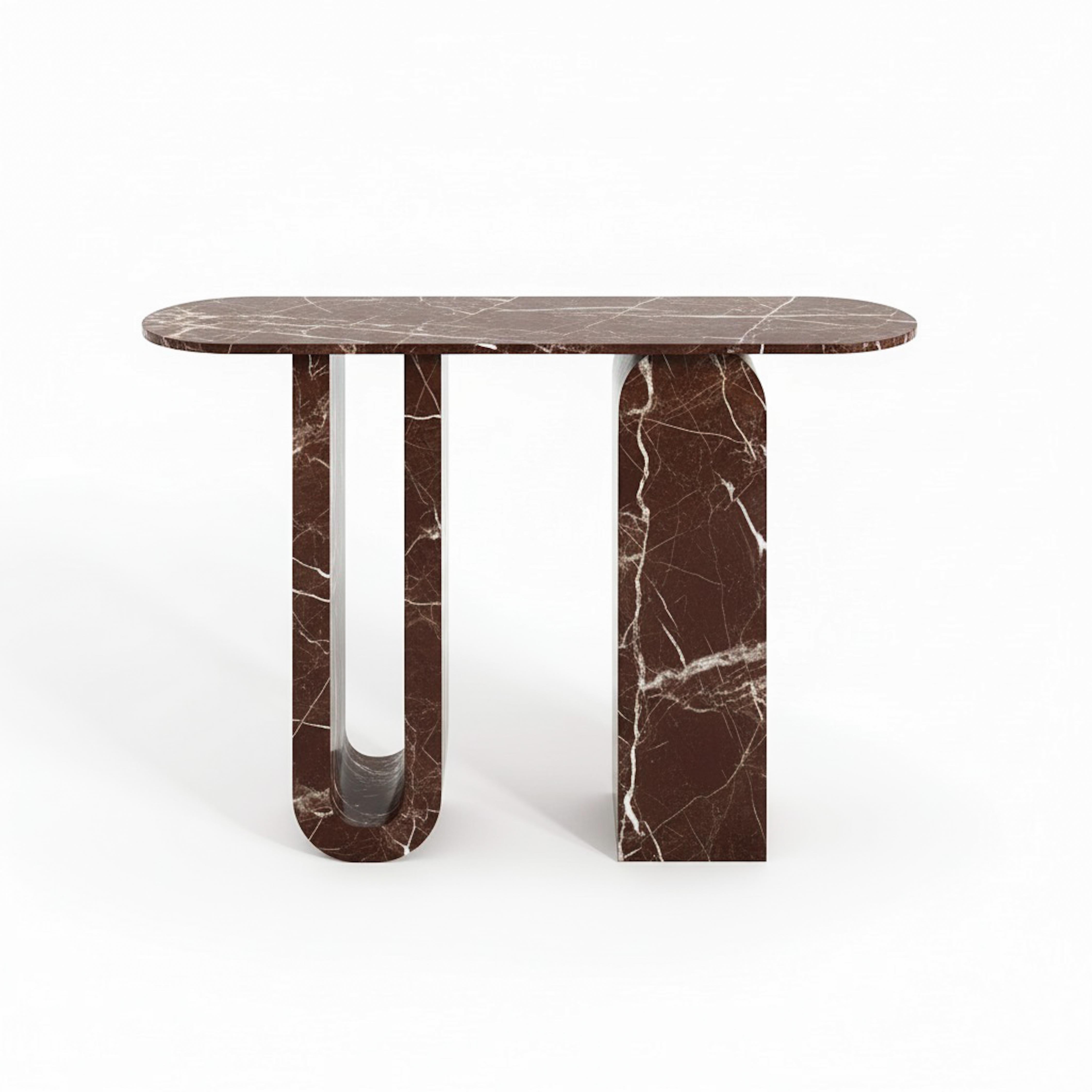 ROSSO LEVANTO KONSOLENTISCH

Art von Marmor: Rosso Levanto
Abmessungen: 48