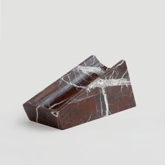 Rosso Levanto Marmor Weinflaschen Ständer