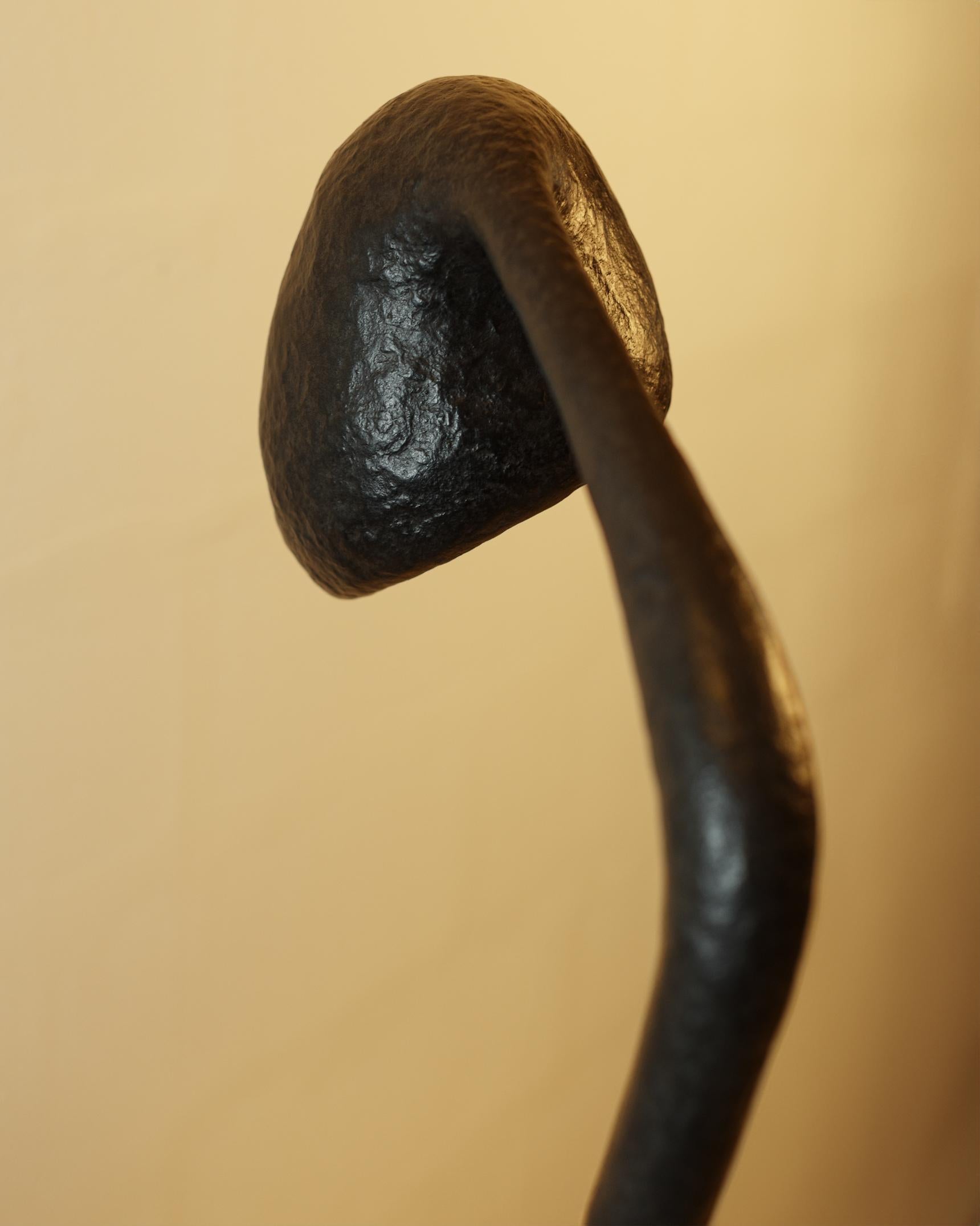 ROSTKI Floor Lamp Series, Organic Bionic Design, Recycled Paper For Sale 3