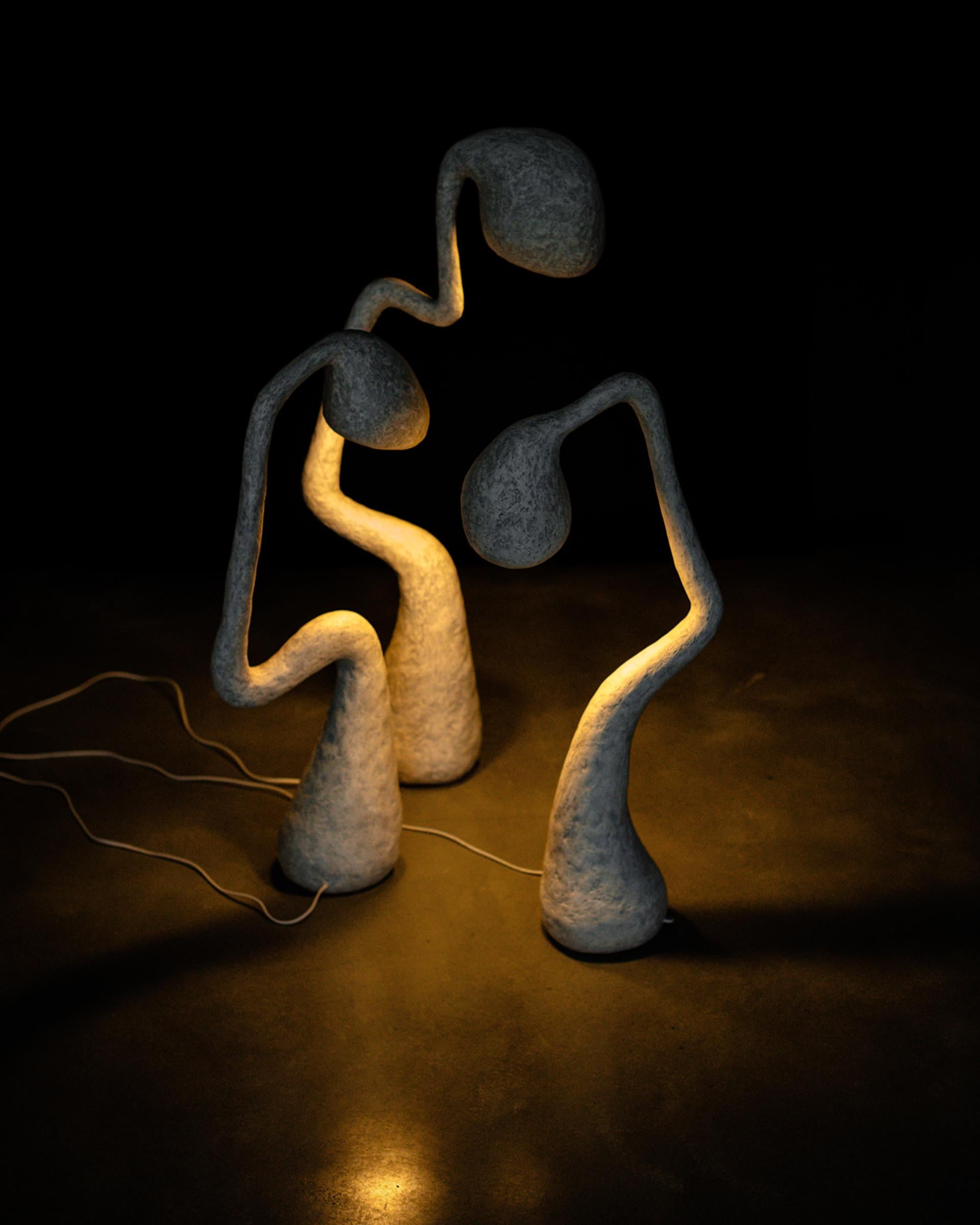 ROSTOCKI Contemporary Table Lamp Series – Limited Edition by Pavel Vishnevsky, Organic Bionic Design, Recycled Paper, Recycled Materials

ROSTOCKI is more than just a lighting object – it is a living form, frozen in motion. Its fluid, sculptural