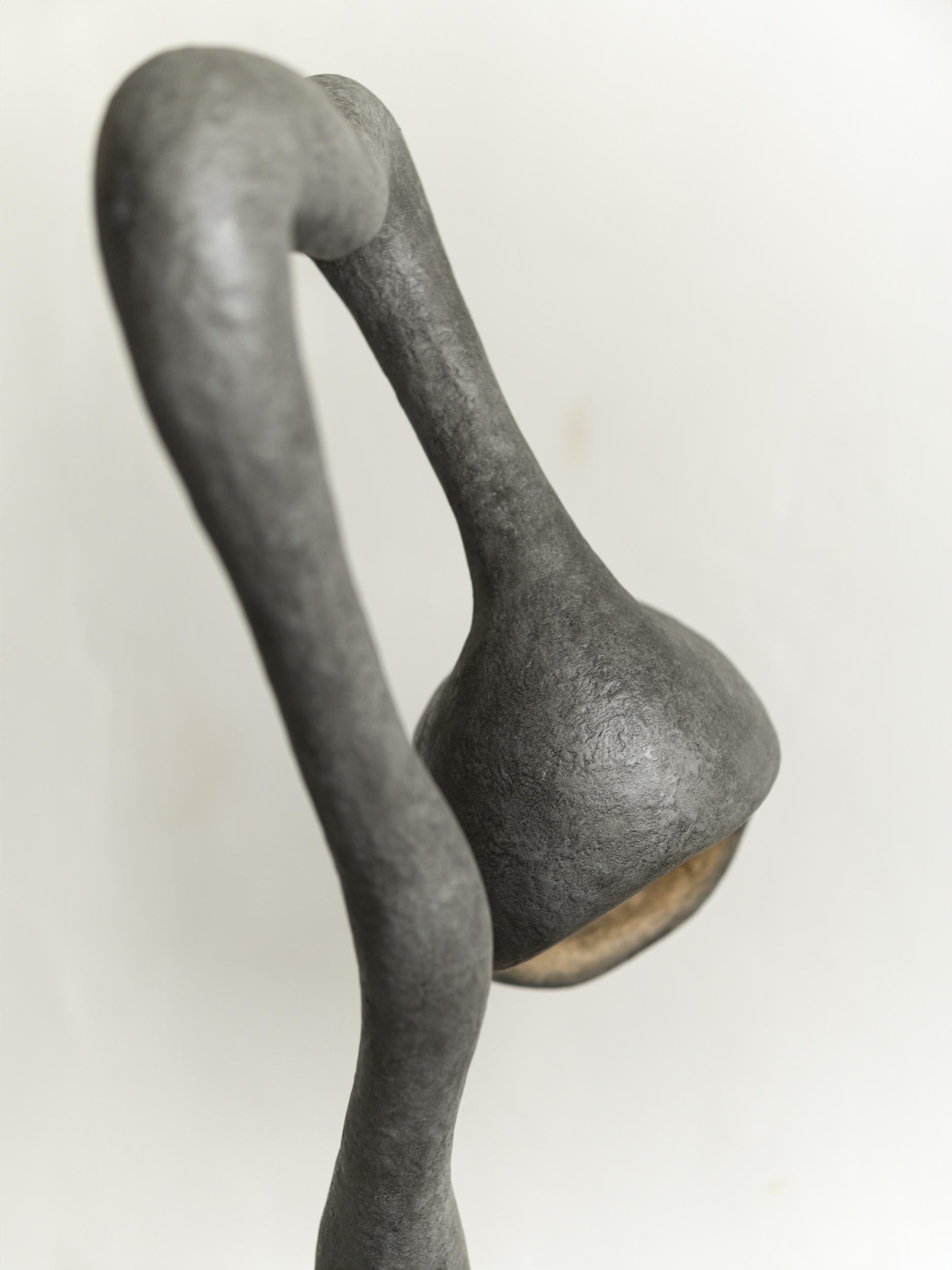 ROSTOK Lampadaire contemporain, gris, édition limitée, Organic Bionic Design en vente 8