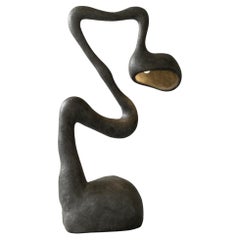 ROSTOK Contemporary Stehleuchte, Grau, Limitierte Auflage, Organic Bionic Design