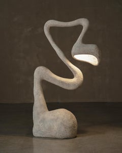 ROSTOK Contemporary Floor Lamp White, Limited edition, Organic Bionic, In Stock