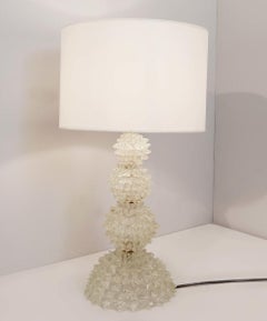 Rostrato Glass Table Lamp from Barovier & Toso, 1940s