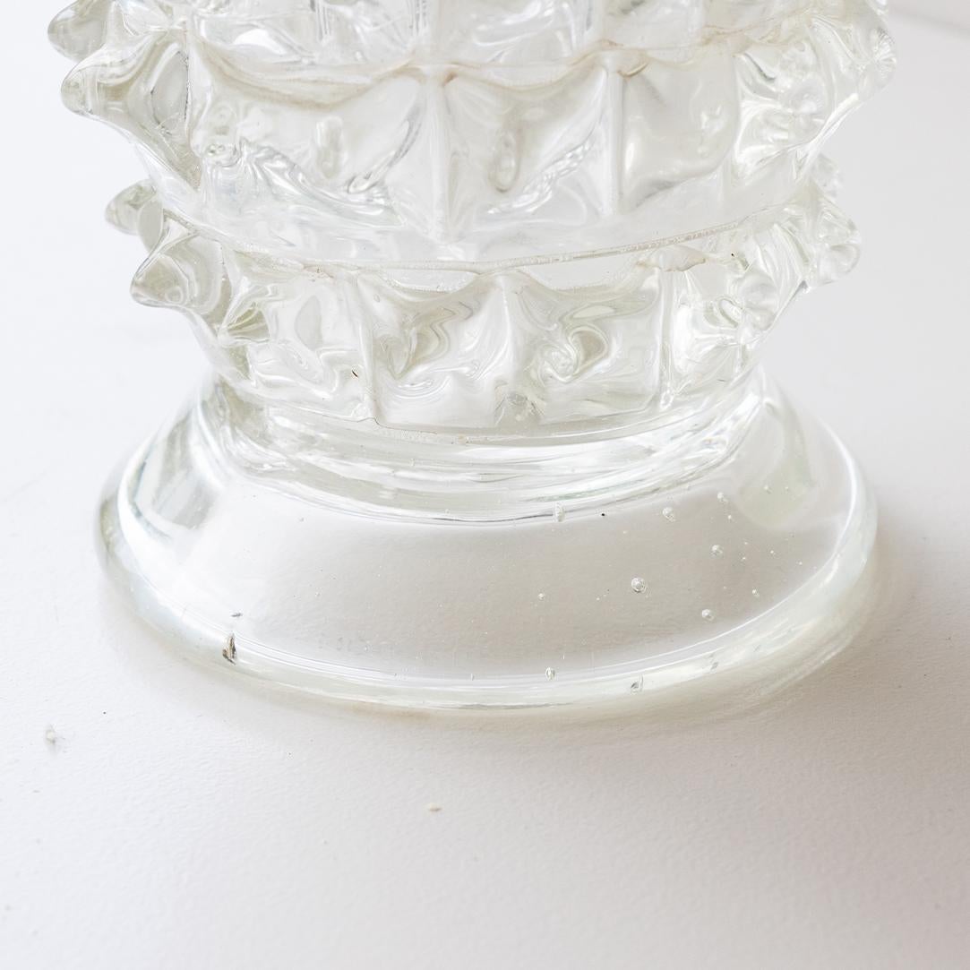 Rostrato Glass Vase by Barovier 2