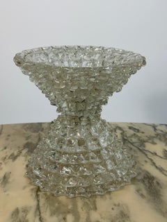 "Rostrato" Murano glass Table Lamp attributed to Barovier, 1940s