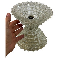 "Rostrato" Murano glass Table Lamp attributed to Barovier, 1940s
