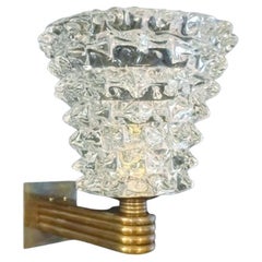 Vintage Rostrato Sconce by Barovier e Toso, 20 Available