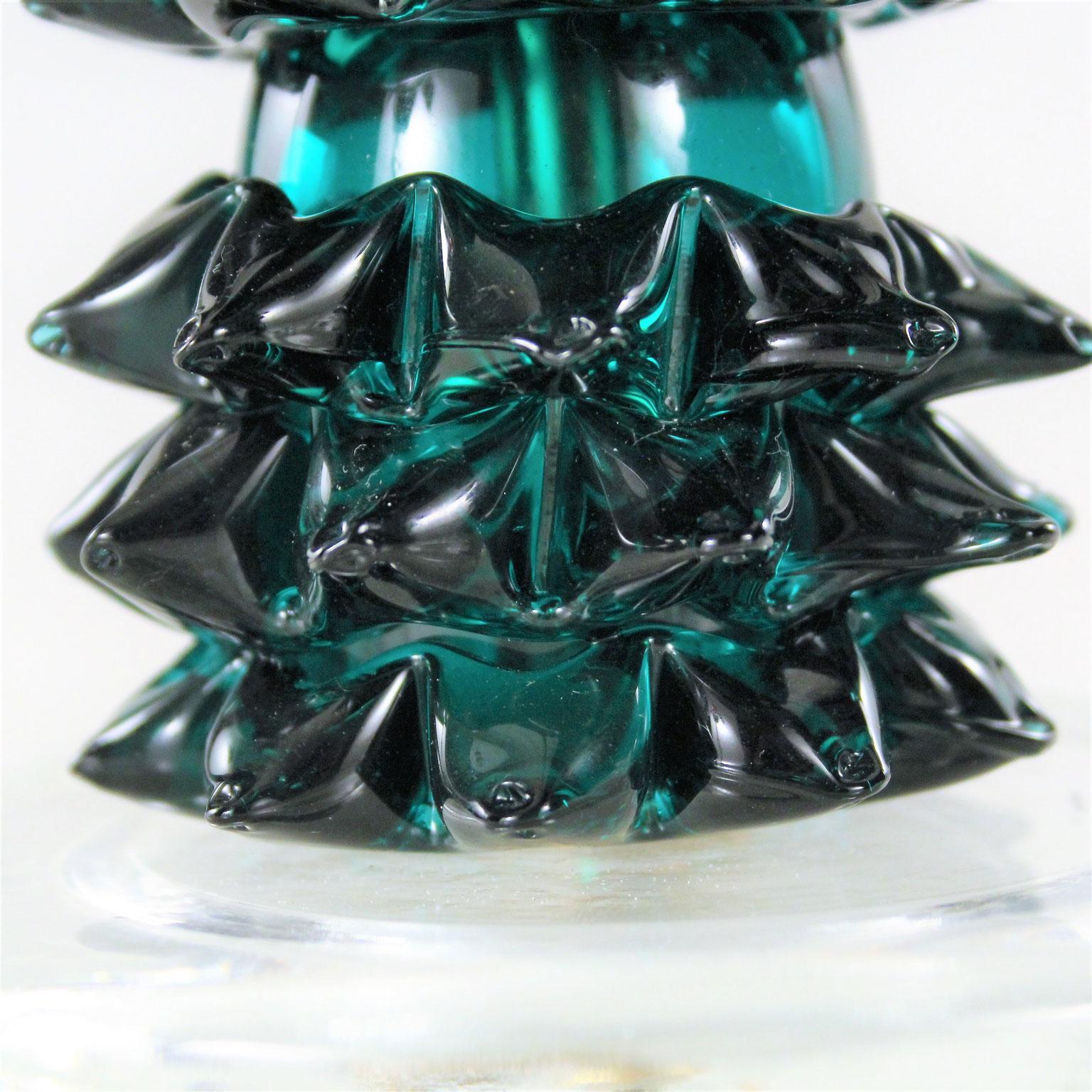 Lampe de bureau One Artistic Rostri, 6 Rostri en verre de Murano vert marine par Multiforme Neuf - En vente à Trebaseleghe, IT
