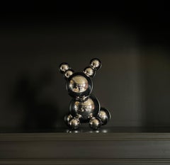 Stainless Steel Rabbit Bunny Robot 'Pure' Minimalistic Art