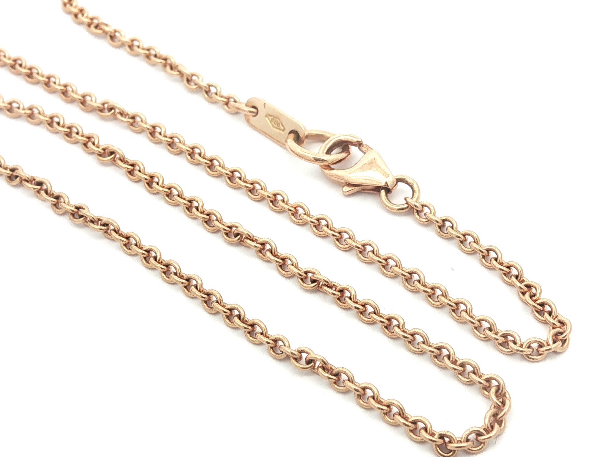 Collana con ciondolo a raggiera in oro giallo rosato di alta qualità con tormalina verde e diamanti in vendita 6