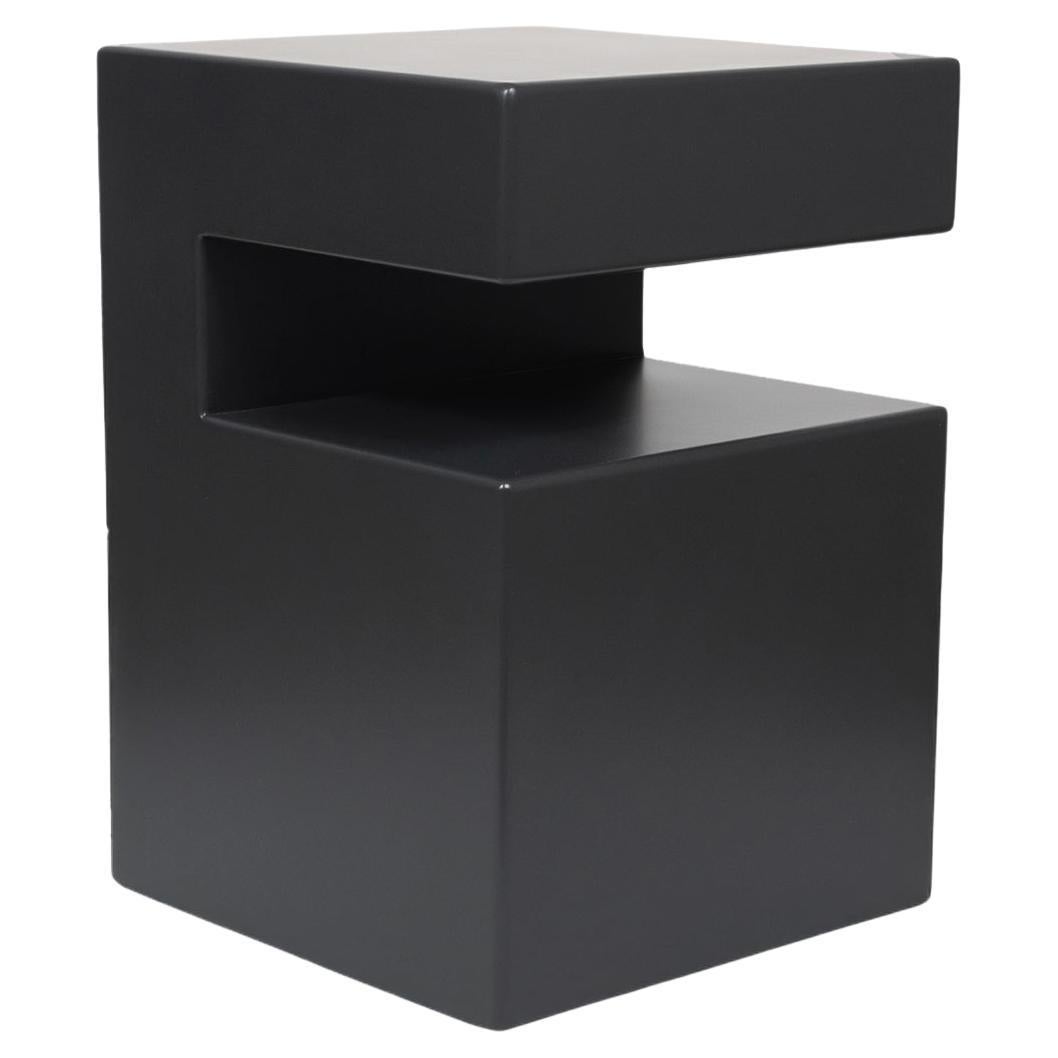 Rota Side Table with Multi-Angel Use, Dark Grey