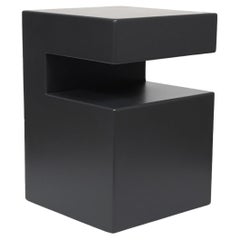 Rota Side Table with Multi-Angel Use, Dark Grey