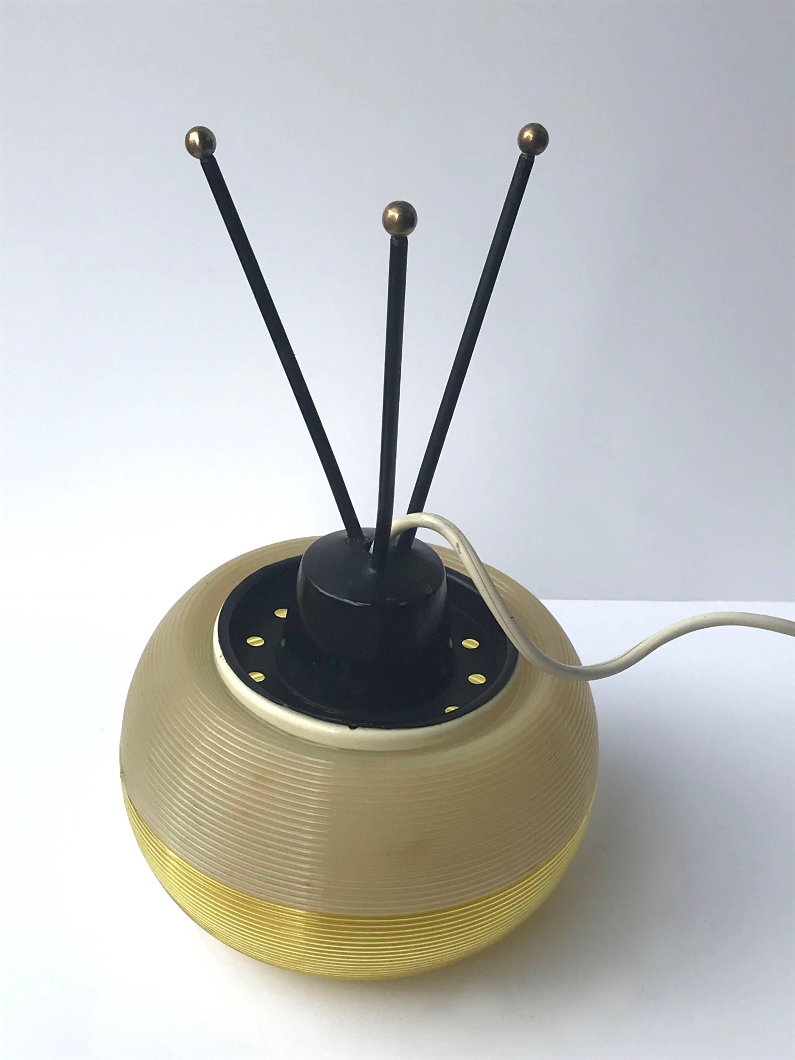 Rotaflex Table Lamp Disderot ARP Guariche Mortar Motte Design 1950s Table Lamp 4