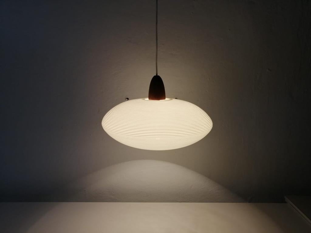 Mid-20th Century Mid-Century Modern Rotaflex Pendant Lamp by Yasha Heifetz, 1960s