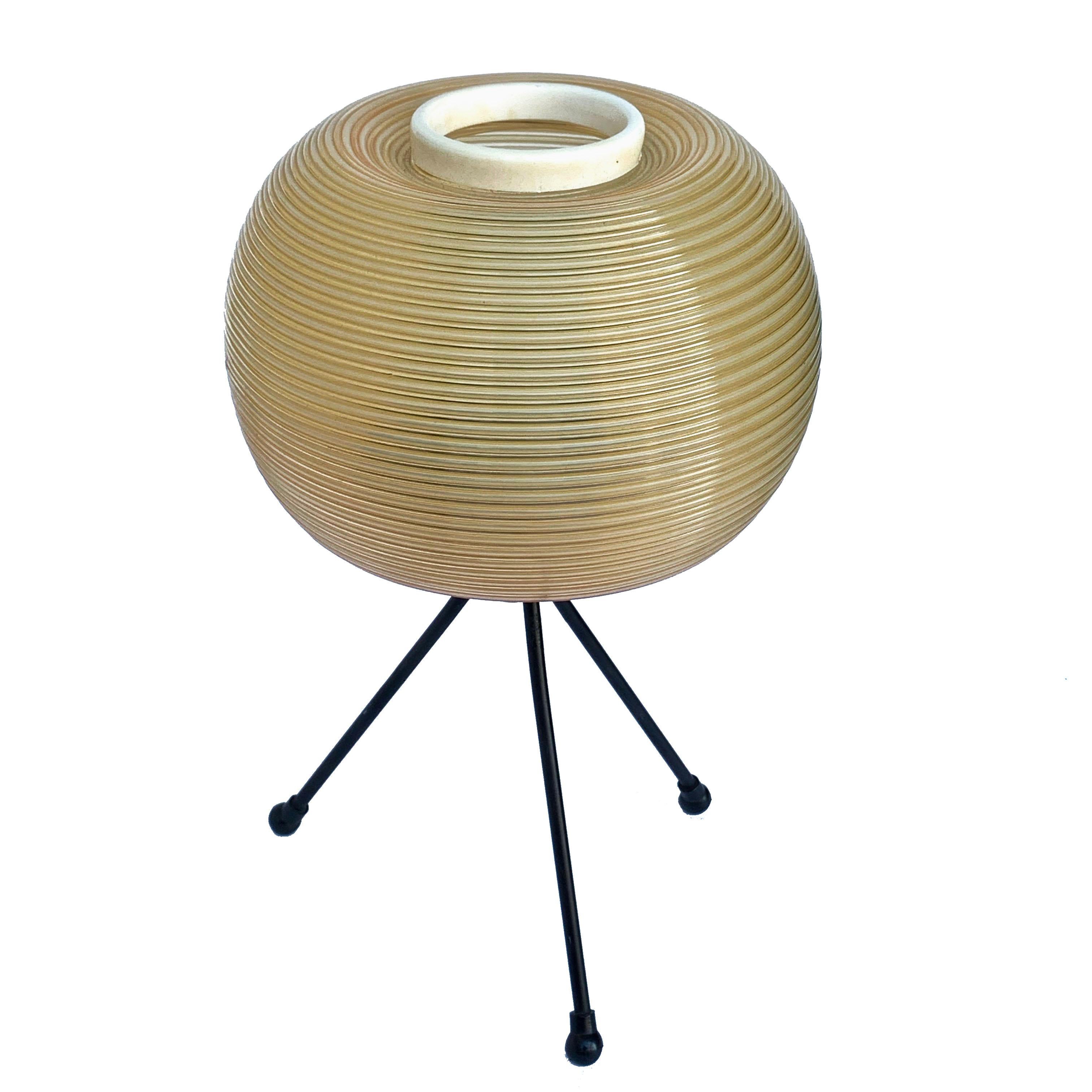 Rotaflex Table Lamp, Disderot ARP Guariche Mortar Motte Design 1950s Table Lamp