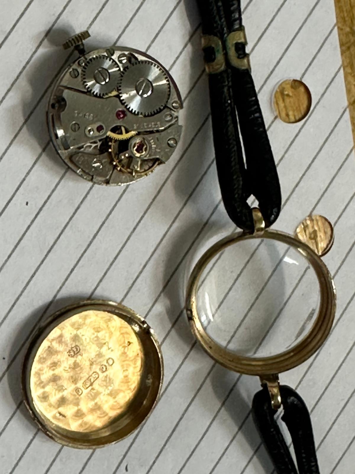 Retro Rotary 9K Yellow Gold Swiss Manual 21 jewels Single Lug Cocktail Ladies' Watch