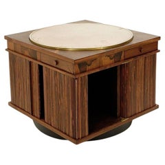 Rotatable Bar/Side Table by Gianfranco Frattini for Bernini, 1960s