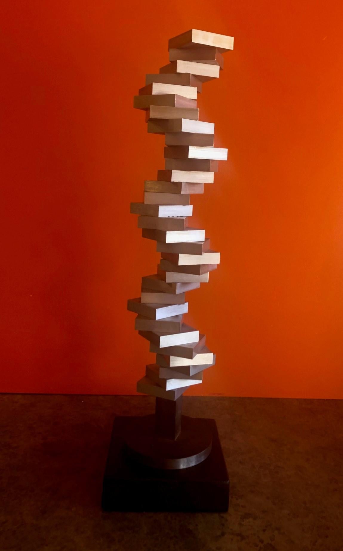 20th Century Rotating Abstract Sculpture from the Minimax-Stax Series by Aristides Demetrios