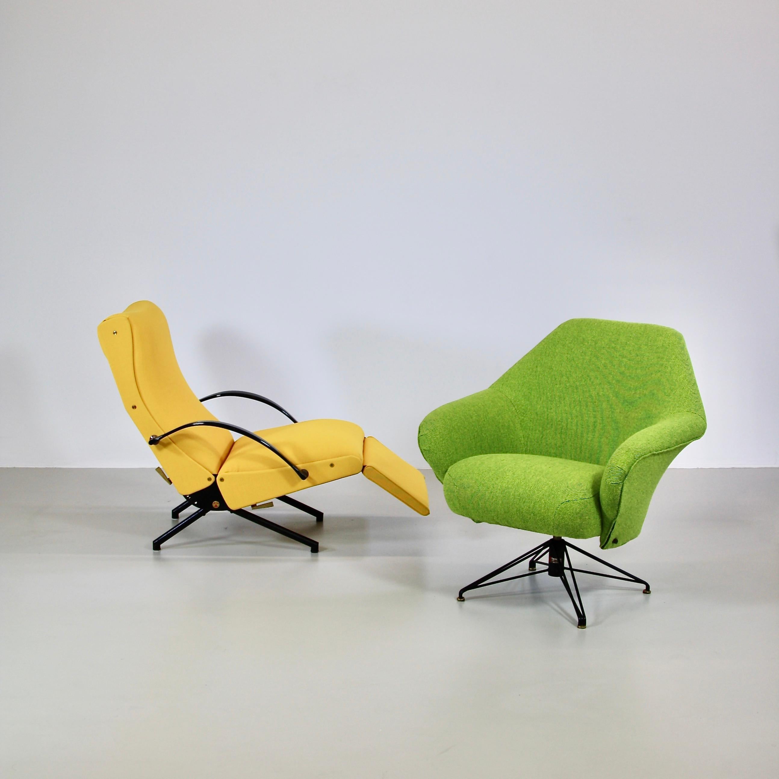 Rotating Armchair by Osvaldo Borsani, Tecno 2