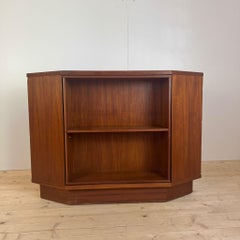Rotating bar cabinet in teak, Denmark 1960