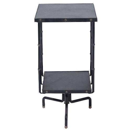 Rotating Book Table, Jacques Adnet