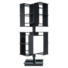 Rotating Bookcase "Centro" by Claudio Salocchi, italy, 1960s