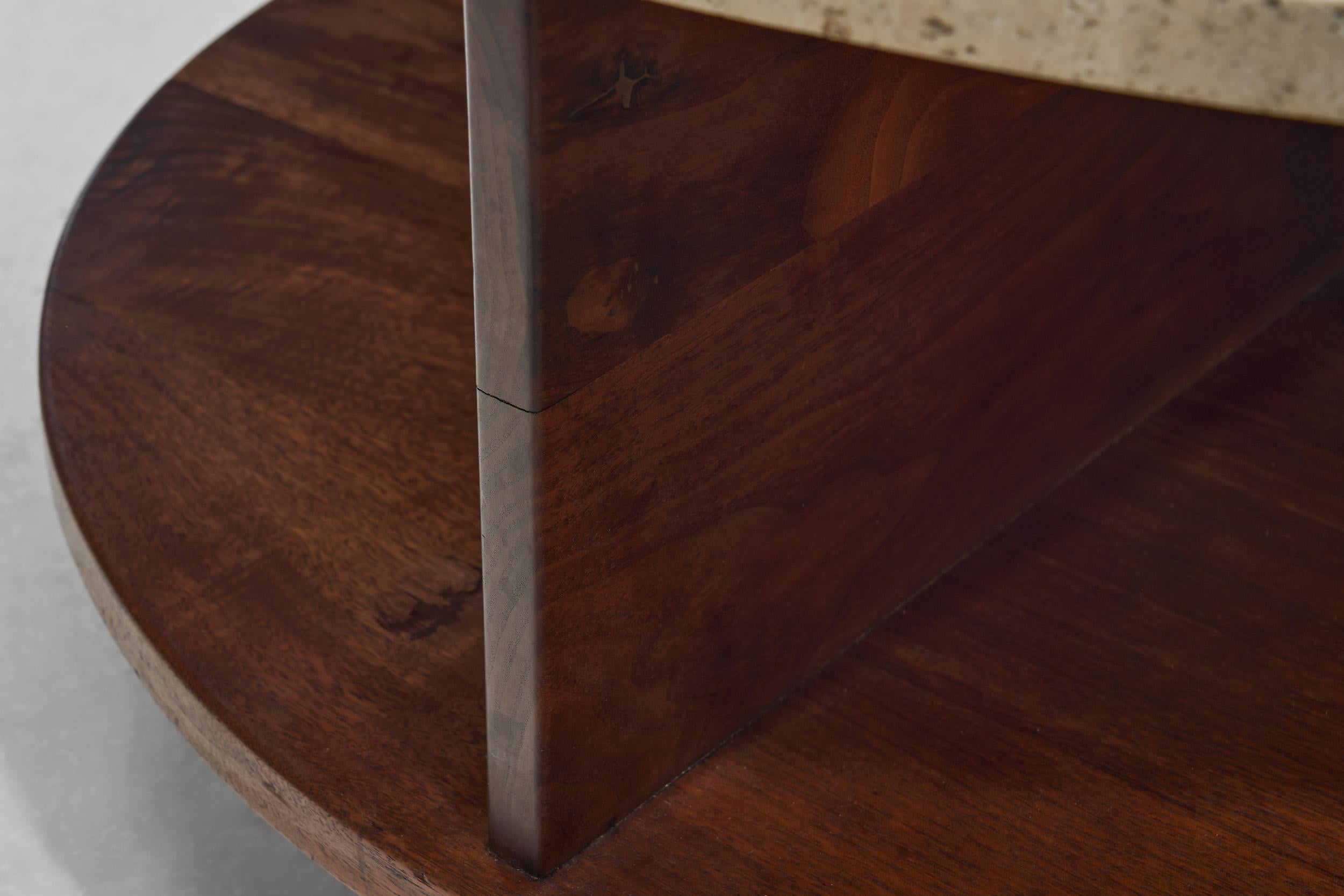 Rotating Coffee Table by Arden Riddle, United States 1969 6