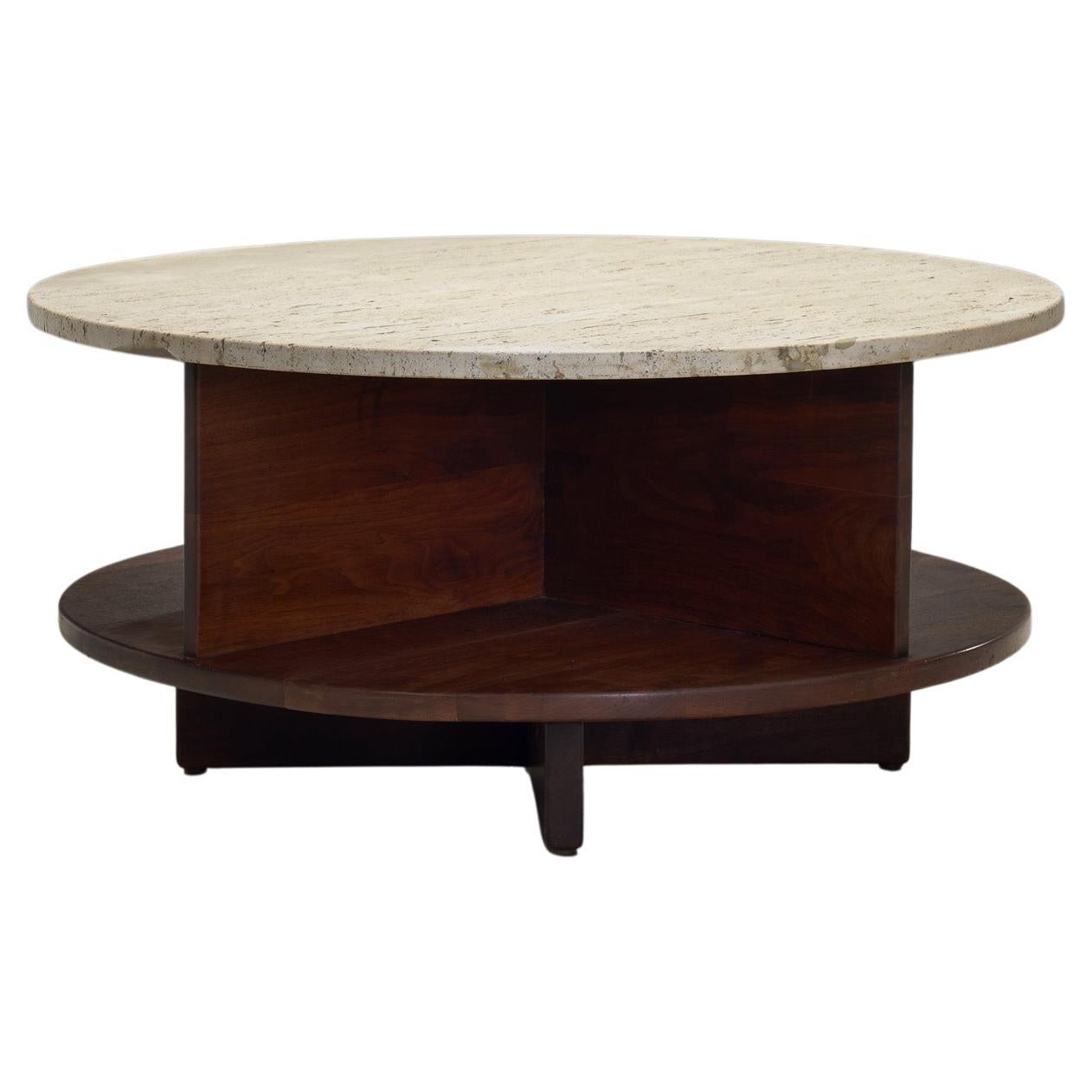 Rotating Coffee Table by Arden Riddle, United States 1969