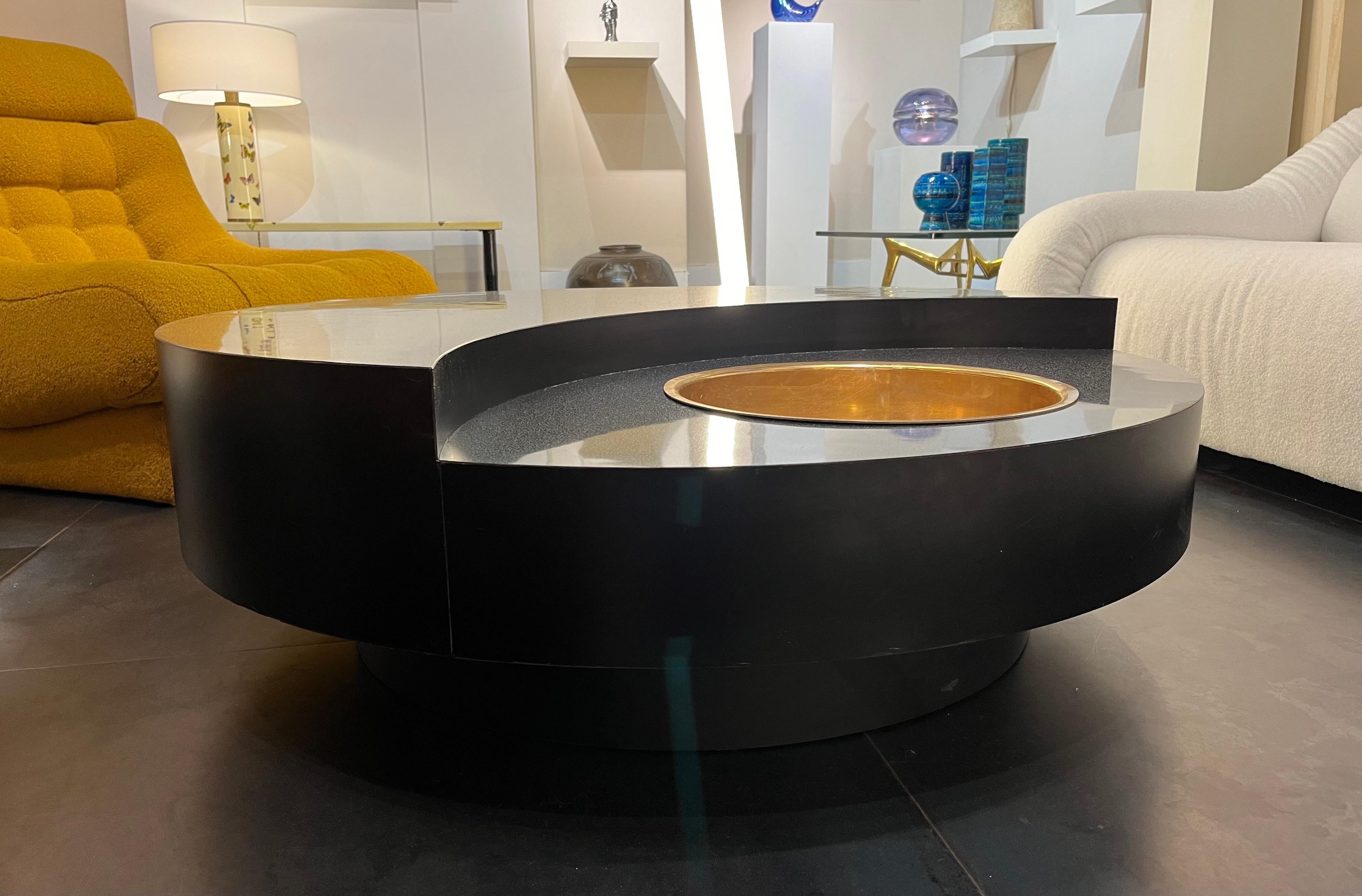 Space Age Rotating coffee table