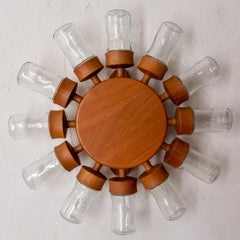 Rotating Danish Modern Teak Spice Rack Digsmed