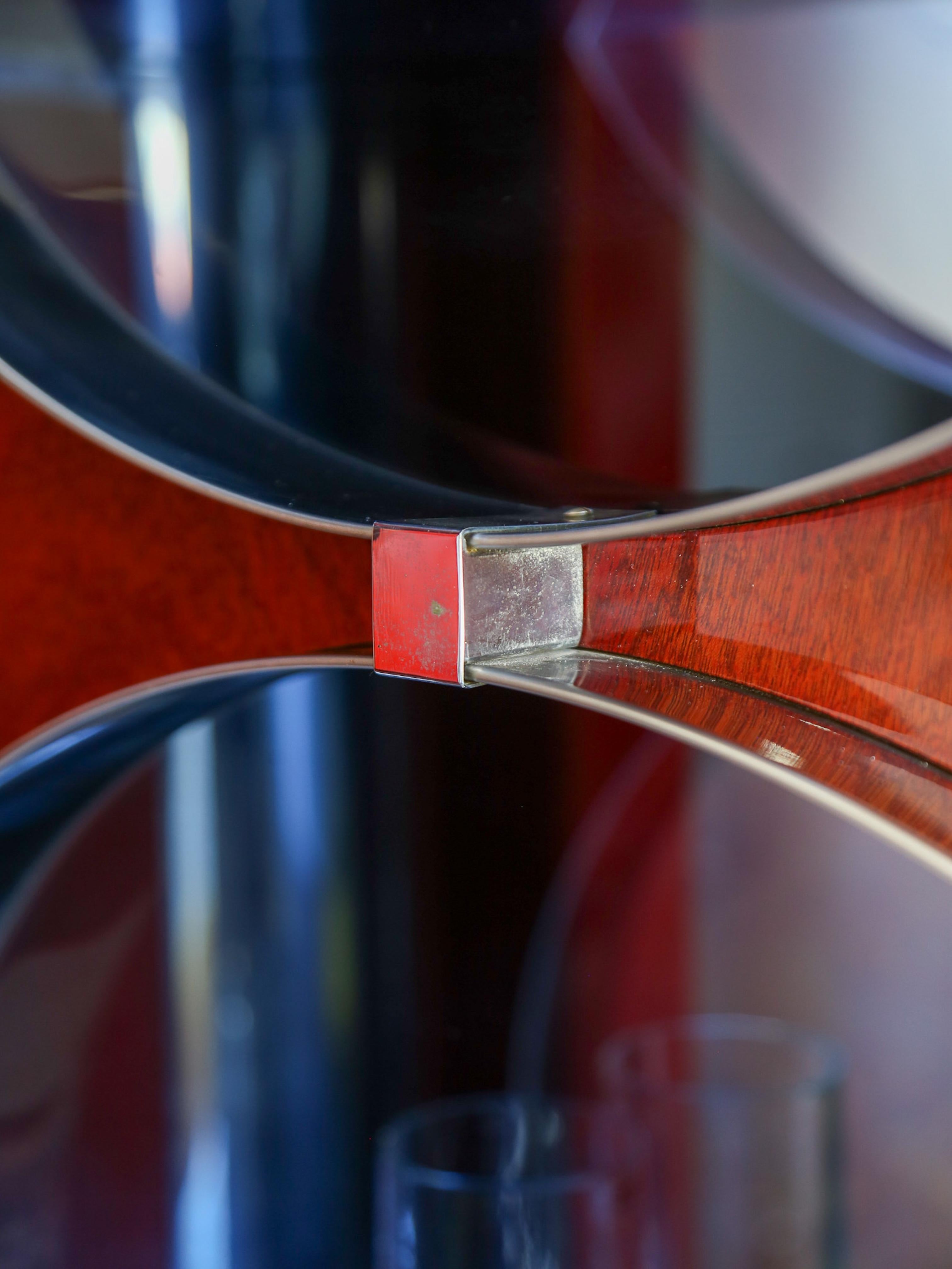 Rotating Dry Bar Cabinet in the Style of Willy Rizzo in Wood & Chrome 2