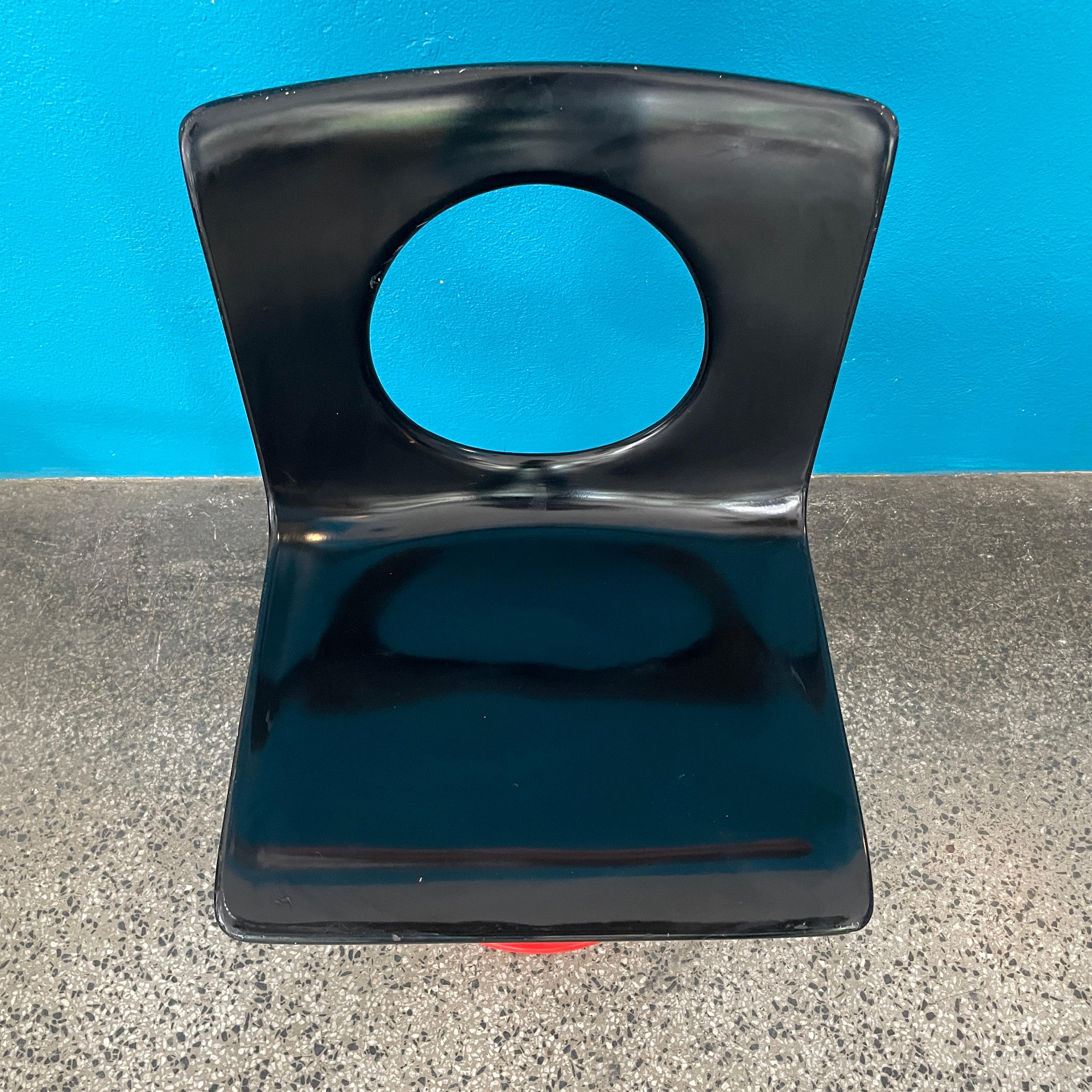 Rotating Fiberglass Chair By Carl Gustaf Hiort af Ornäs, Finland 1971 5
