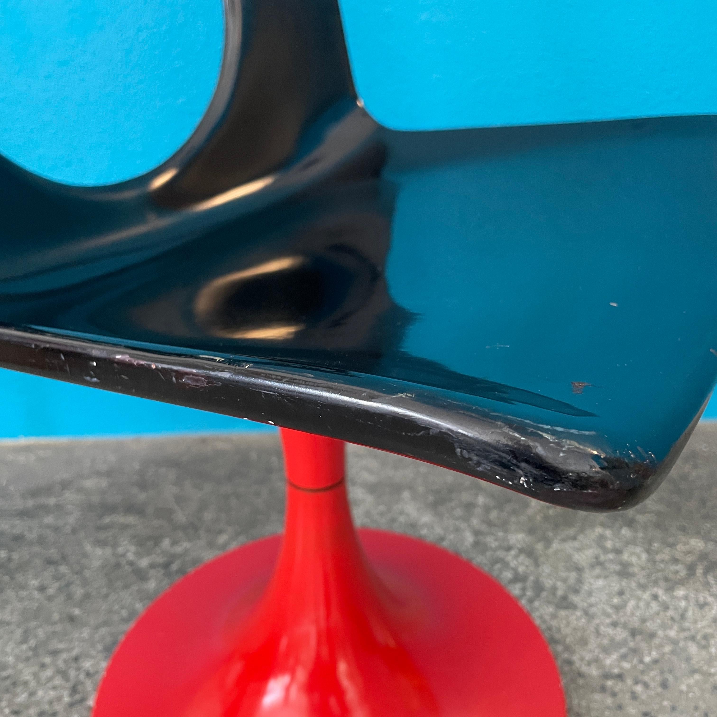 Rotating Fiberglass Chair By Carl Gustaf Hiort af Ornäs, Finland 1971 7