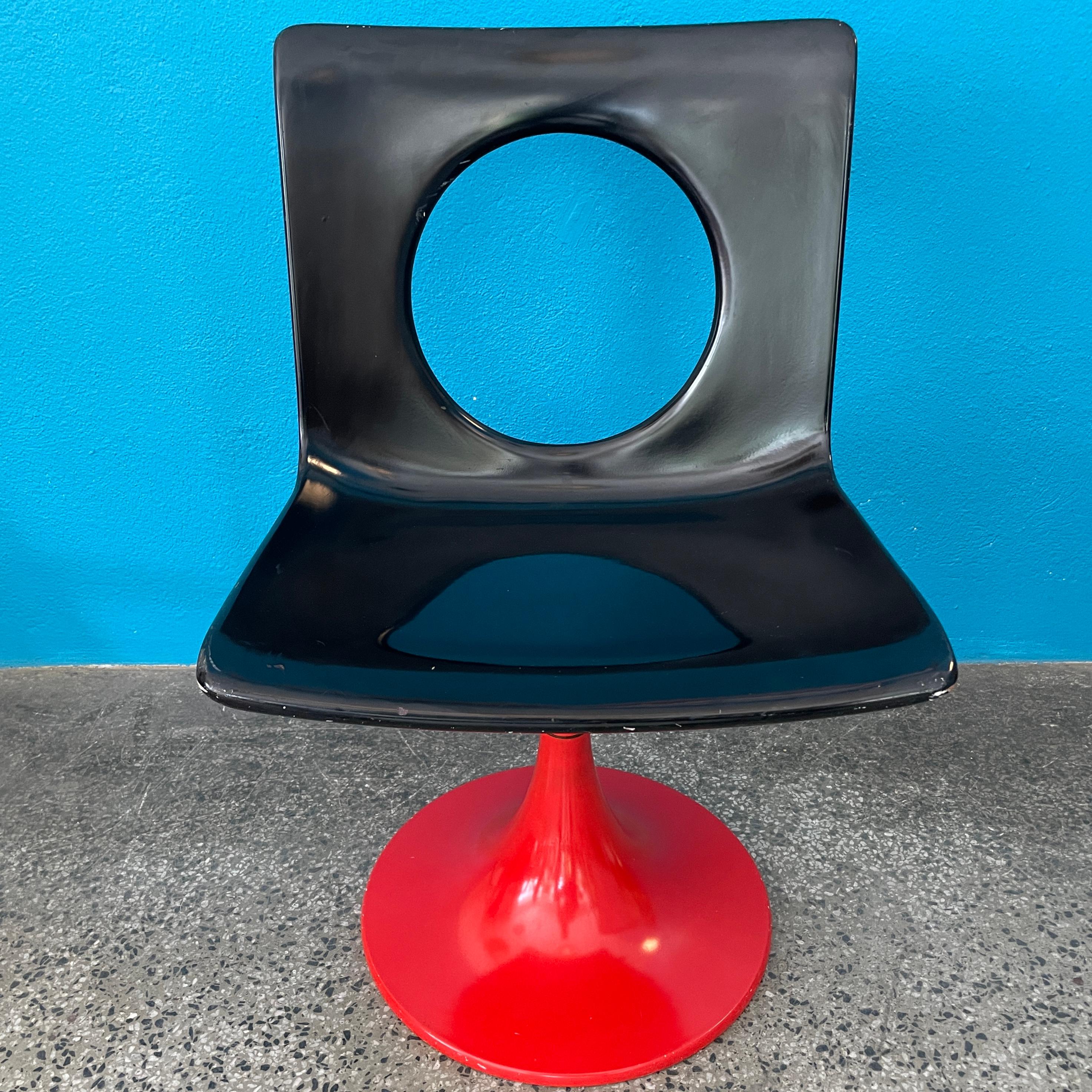 Rotating Fiberglass Chair By Carl Gustaf Hiort af Ornäs, Finland 1971 3