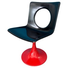 Rotating Fiberglass Chair By Carl Gustaf Hiort af Ornäs, Finland 1971