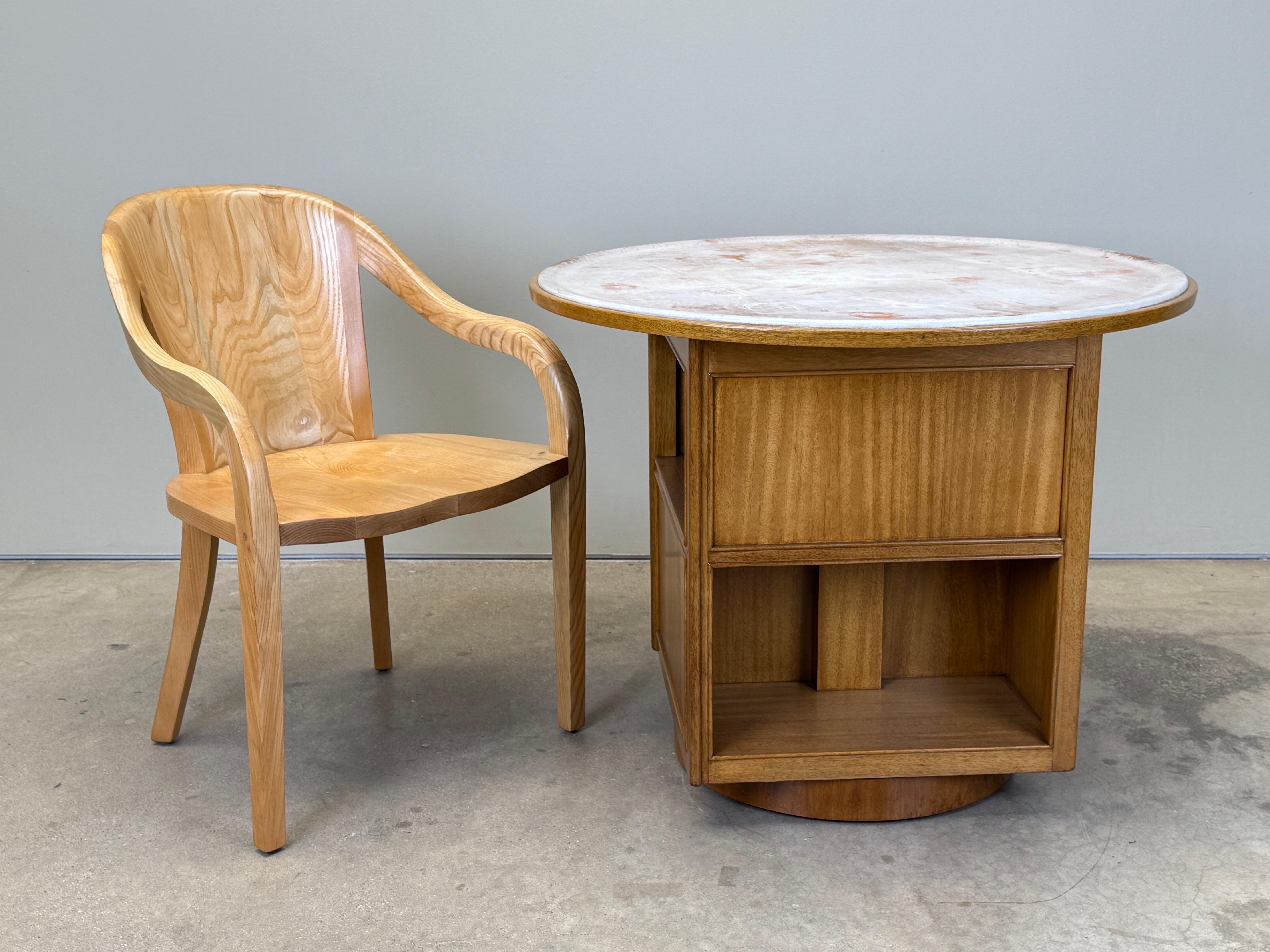 Mesa giratoria de biblioteca de Edward Wormley para Dunbar en venta 10