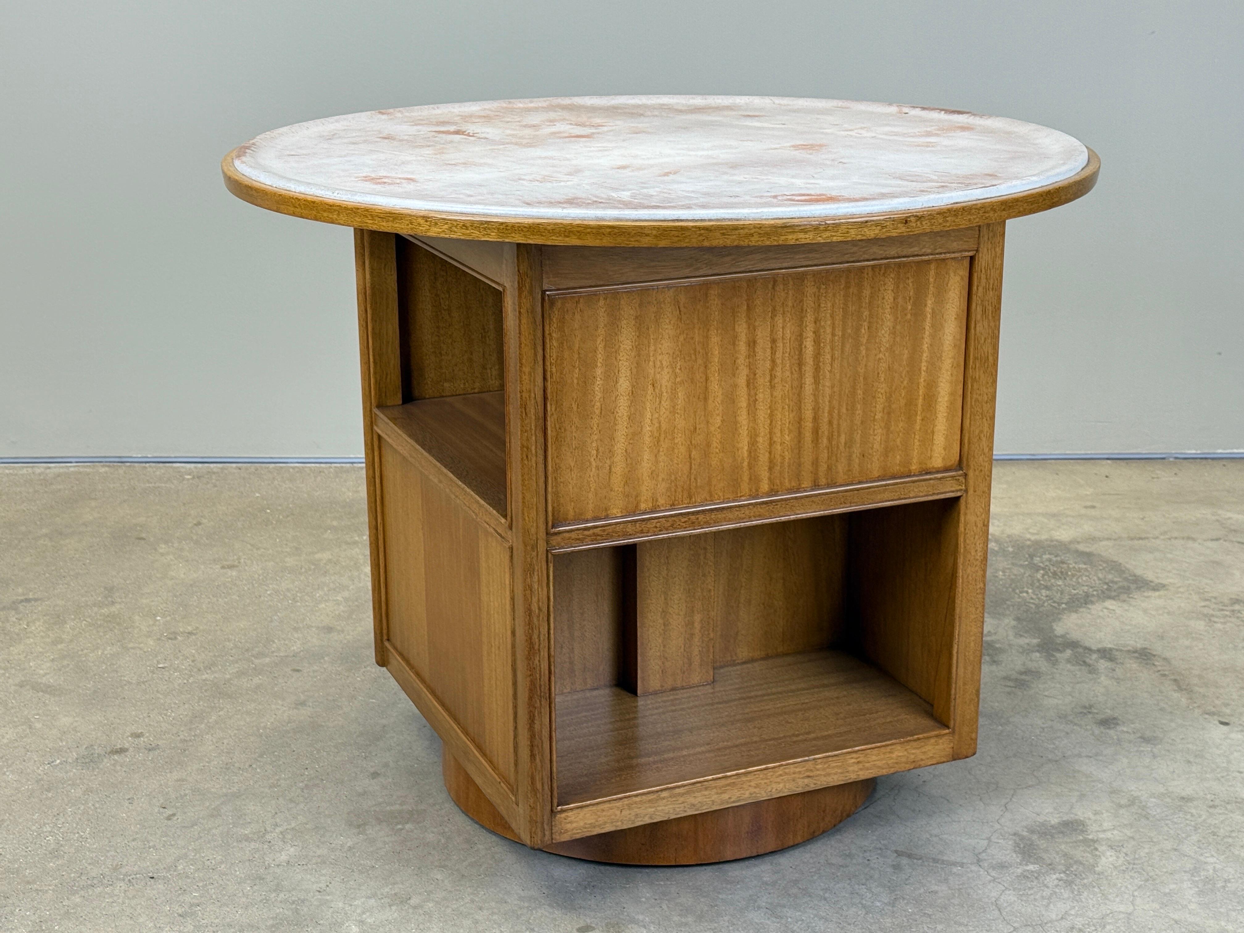 Mesa giratoria de biblioteca de Edward Wormley para Dunbar en venta 14