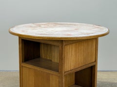 Rotating Library Table by Edward Wormley for Dunbar