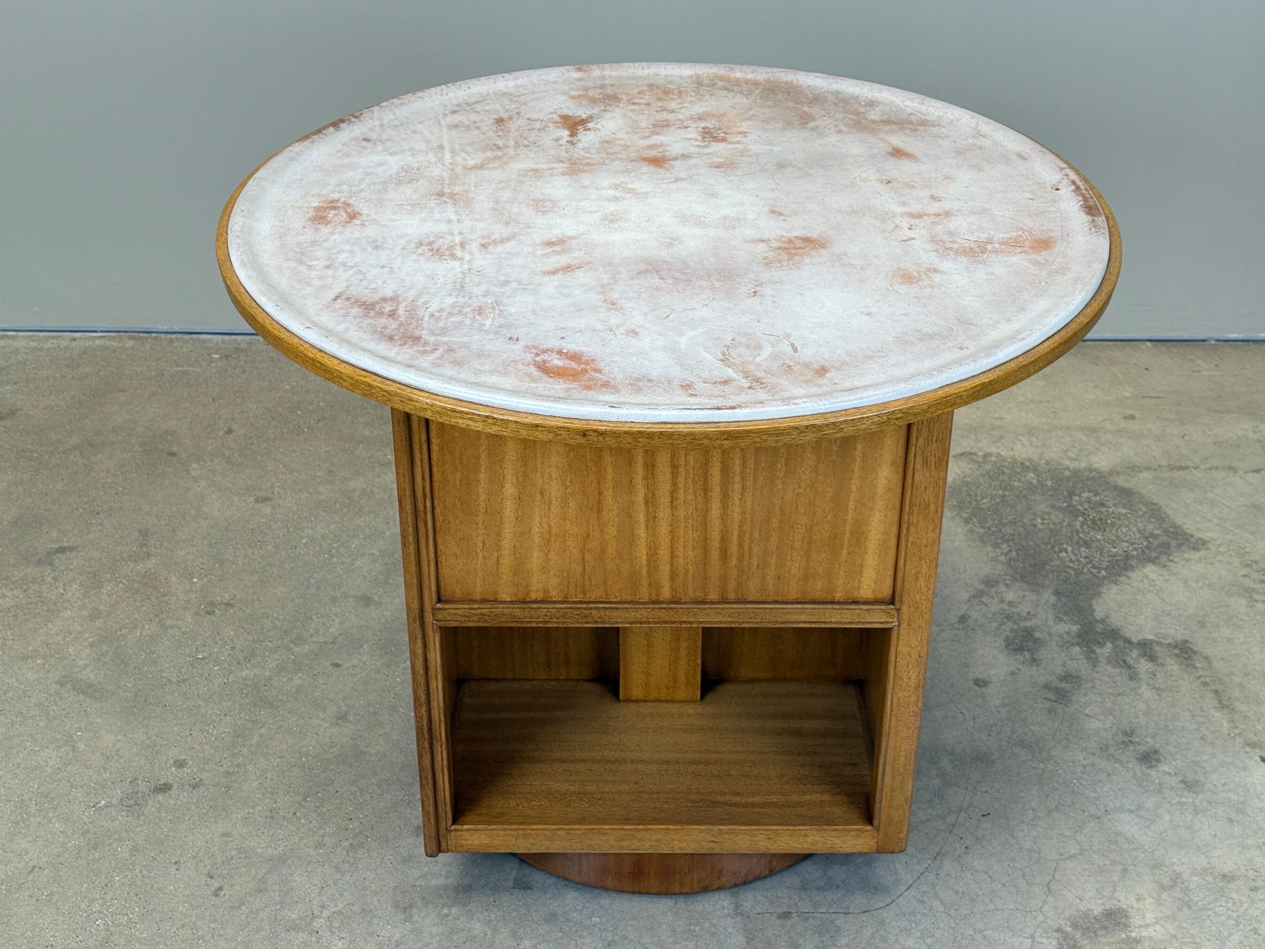 Mesa giratoria de biblioteca de Edward Wormley para Dunbar en venta 1